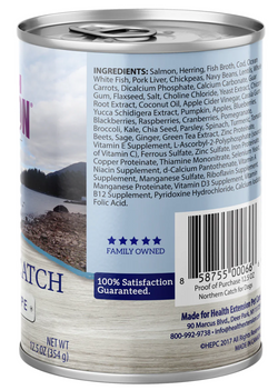 12.5oz Health Extension All Life Stages Alimento húmedo para perros Northern Catch Salmon sin cereales 