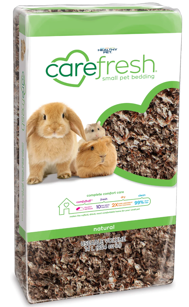 Cama para animales pequeños Carefresh 14L Natural 