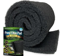 Classic Koi Pond Filter Pad FINE - White Bulk Roll Filter Media, Ultra-Durable for Fish Ponds - Made in USA