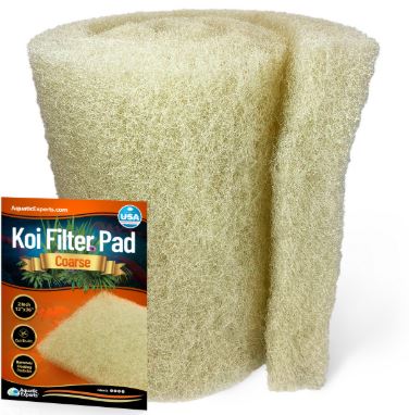 Cream COARSE Pond Filter Pad - 2