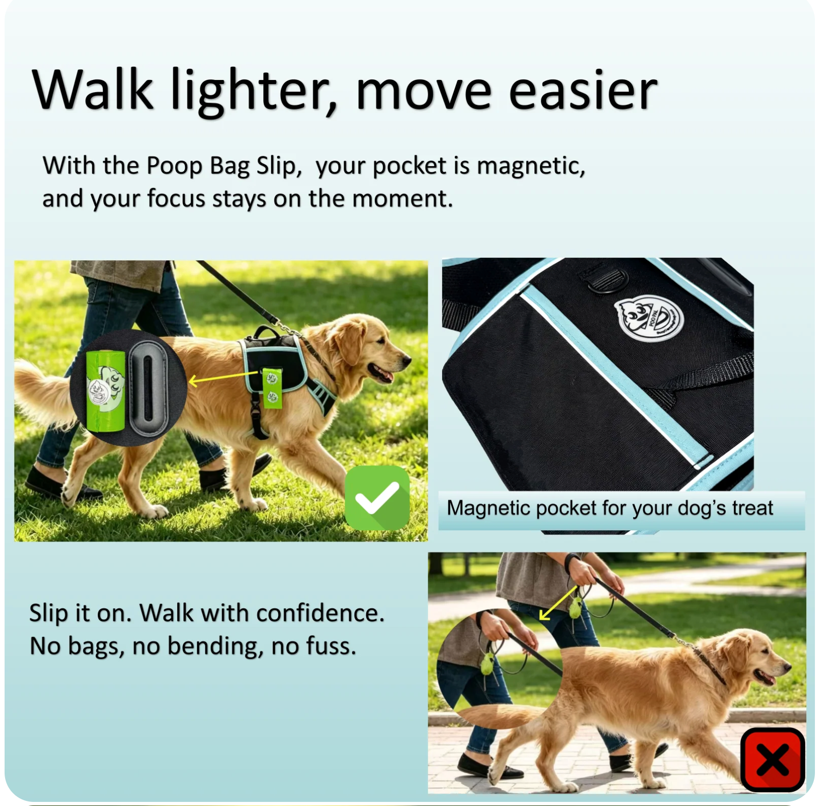 Poo Pal Dog Harness