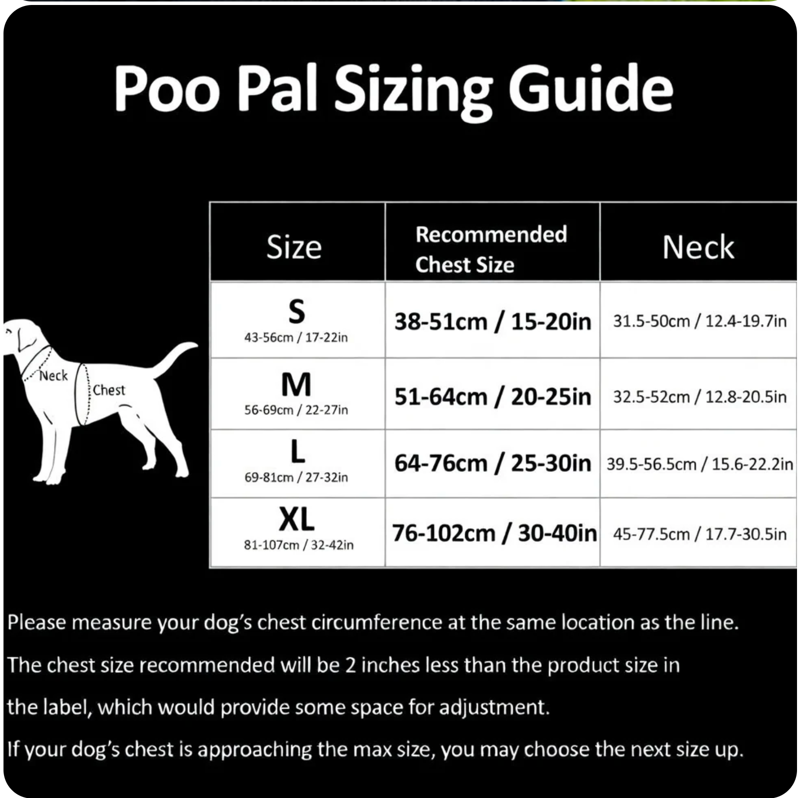 Poo Pal Dog Harness