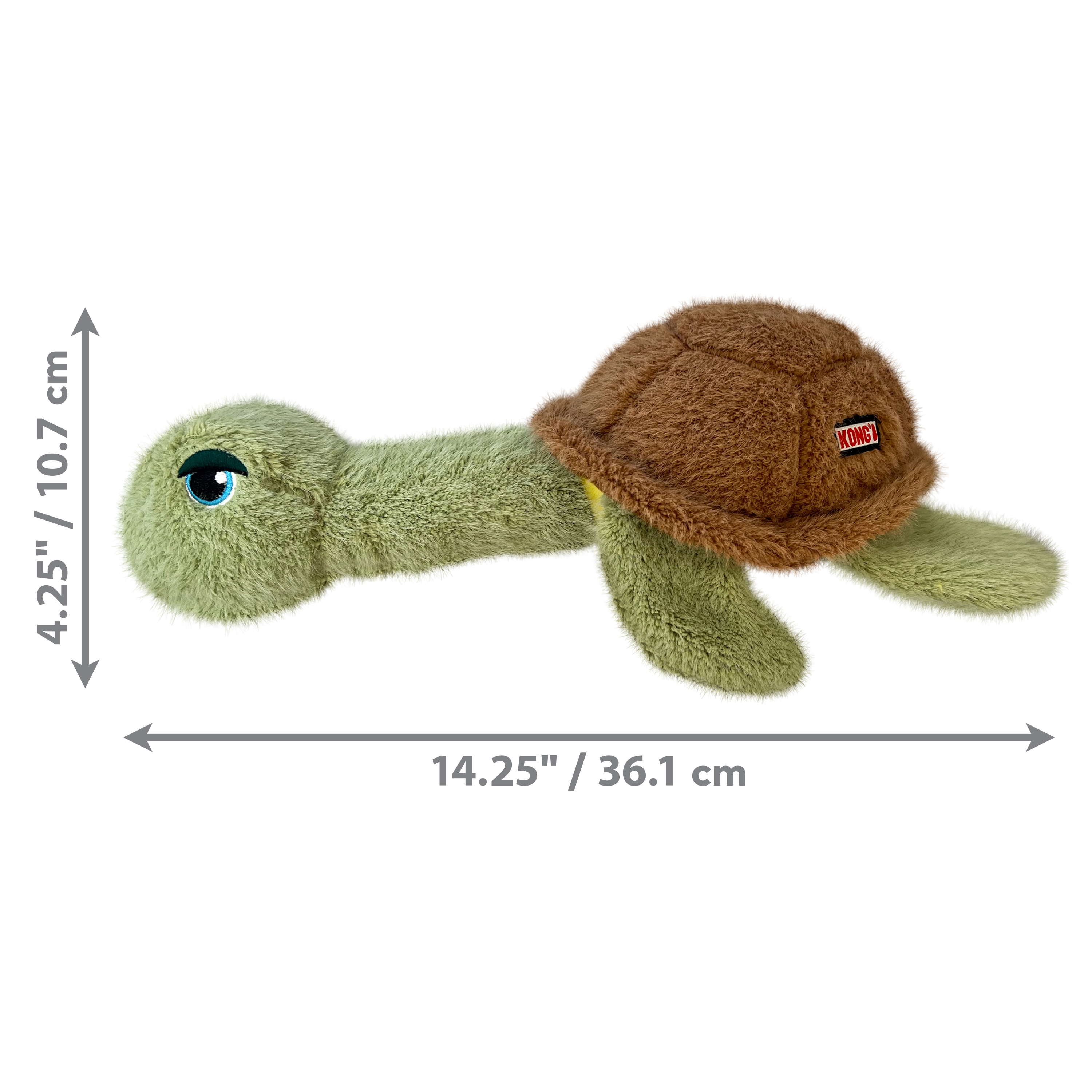 Kong Scruffs Turtle Medium/Large