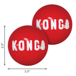 Kong Signature Balls Medium (2pk)