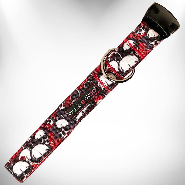 Walk-e-Woo Tattoo Dog Collars, Leads, and Bows - 4 Styles
