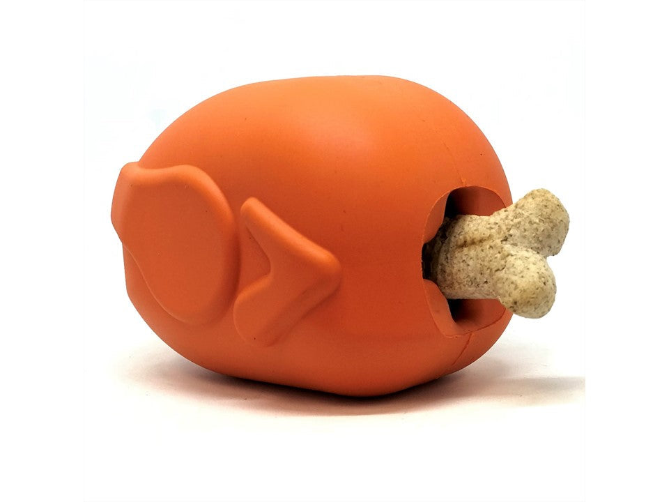 Roasted Turkey eDispenser Durable Rubber Chew Toy & Treat Dispenser - Large - 25% off!