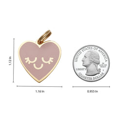 Smiling Heart Pet ID Tag