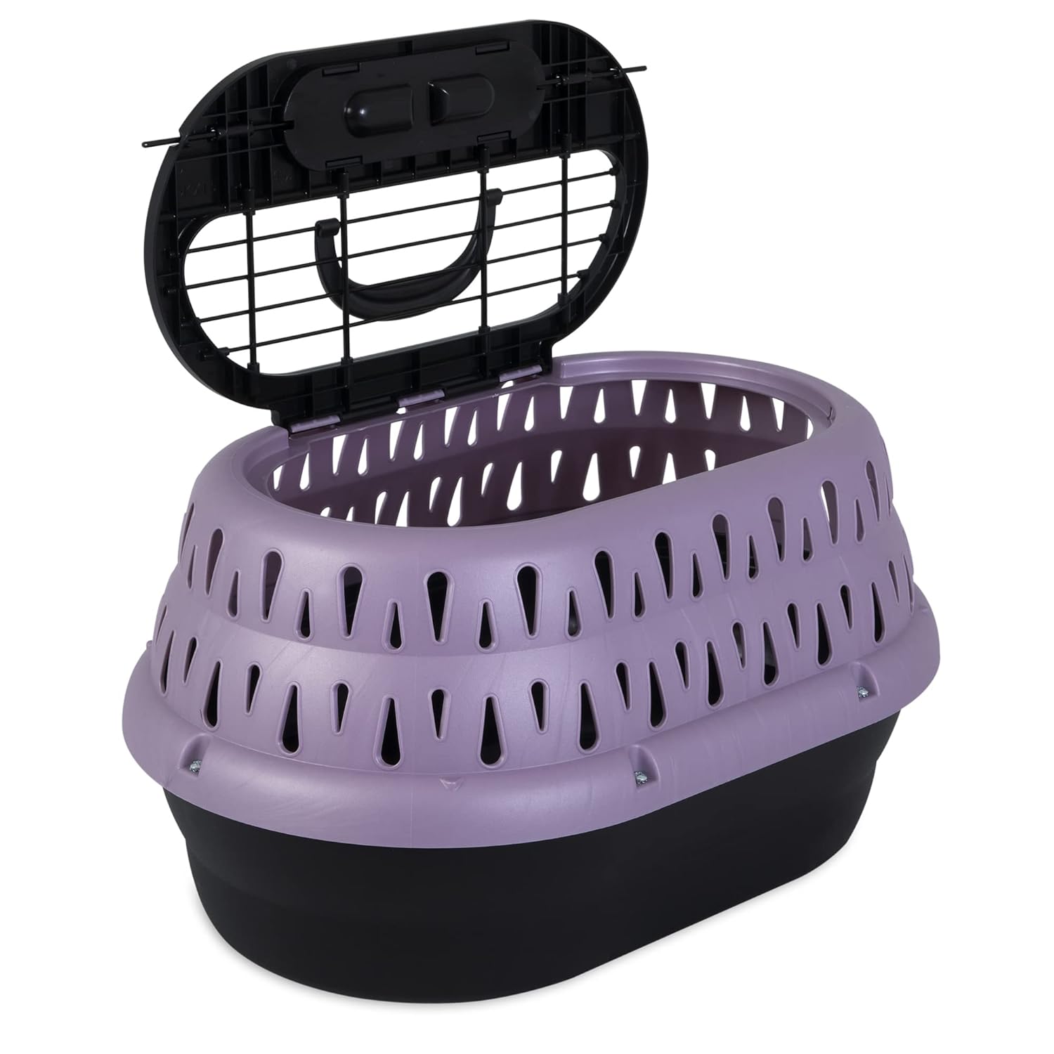 19inch Petmate Top Load Cat Purple Kennel