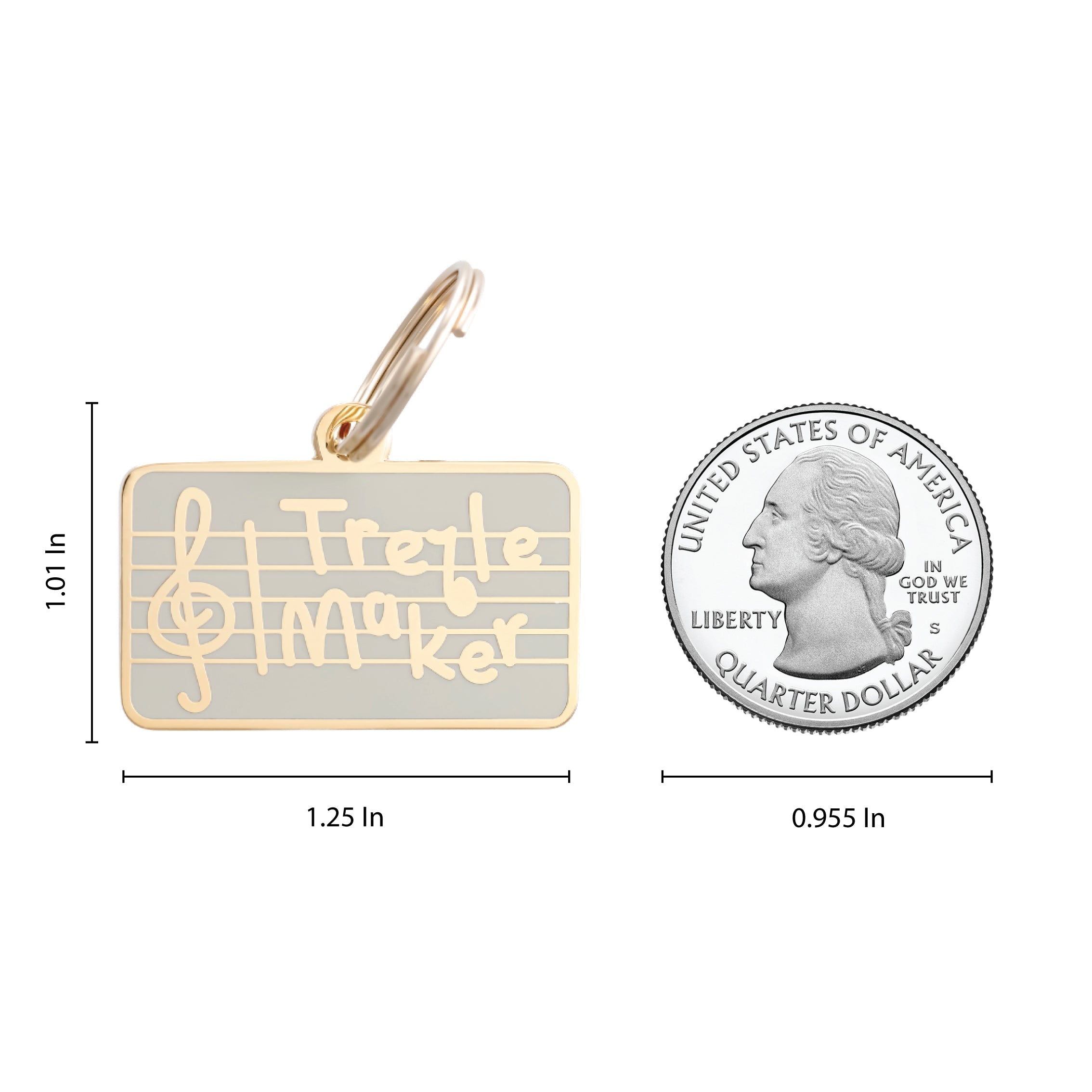 Treble Maker Pet ID Tag