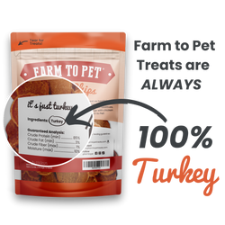 Farm To Pet Turkey Chips for Dogs