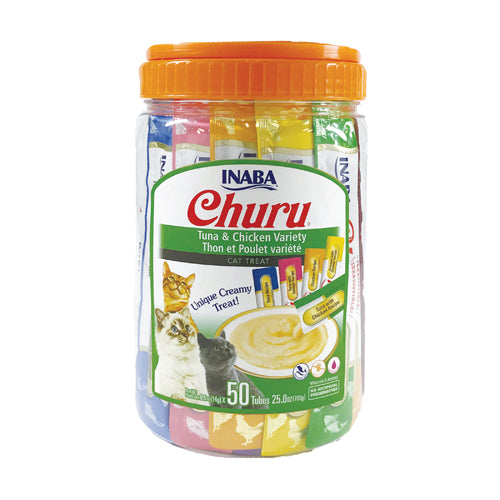 Inaba Cat Churu Tuna & Chicken Jar 50ct