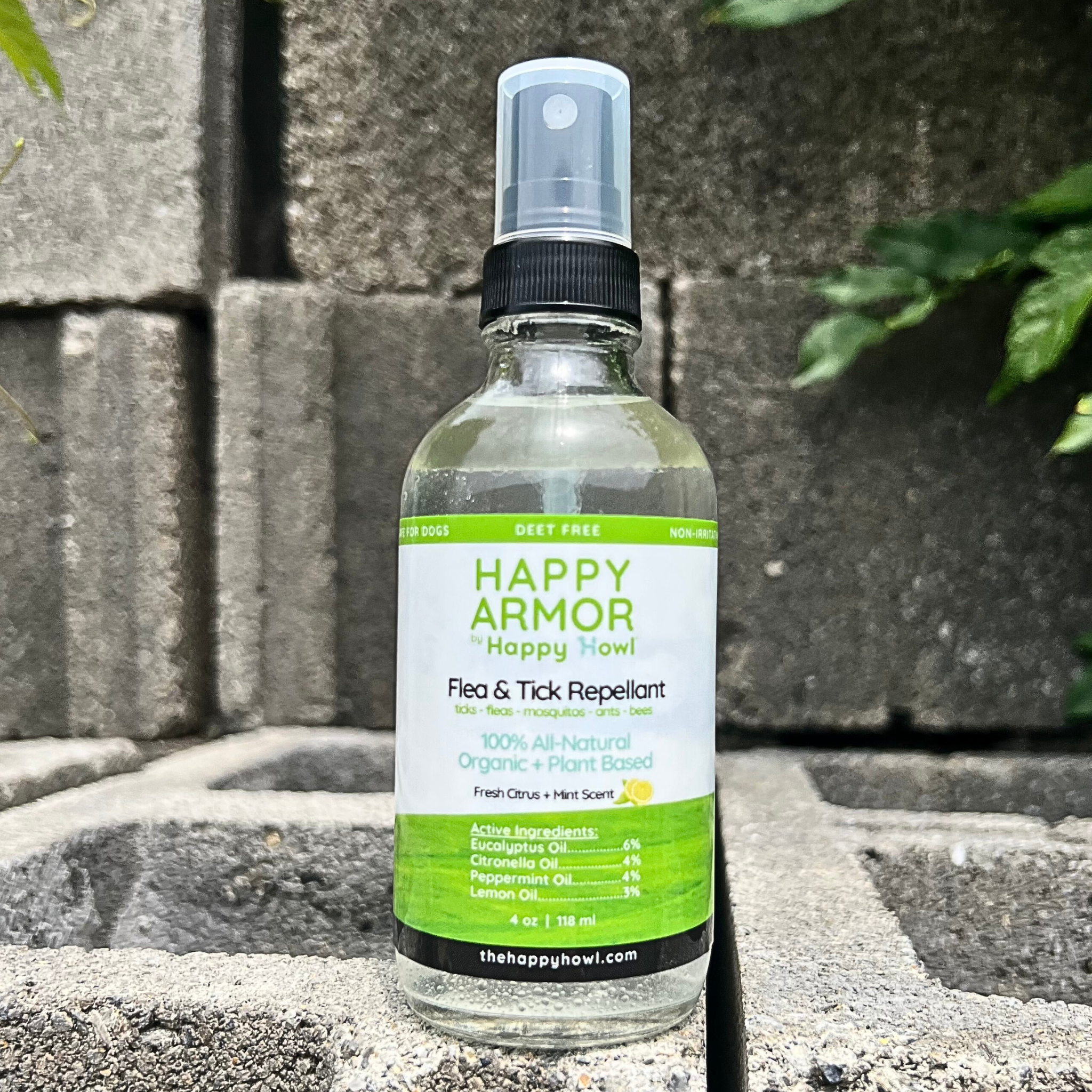 Happy Howl Happy Armor - Flea & Tick Topical Spray