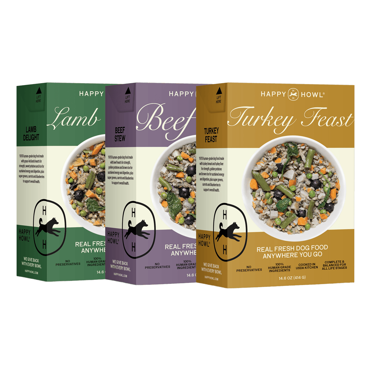 100% Human-Grade Dog Food