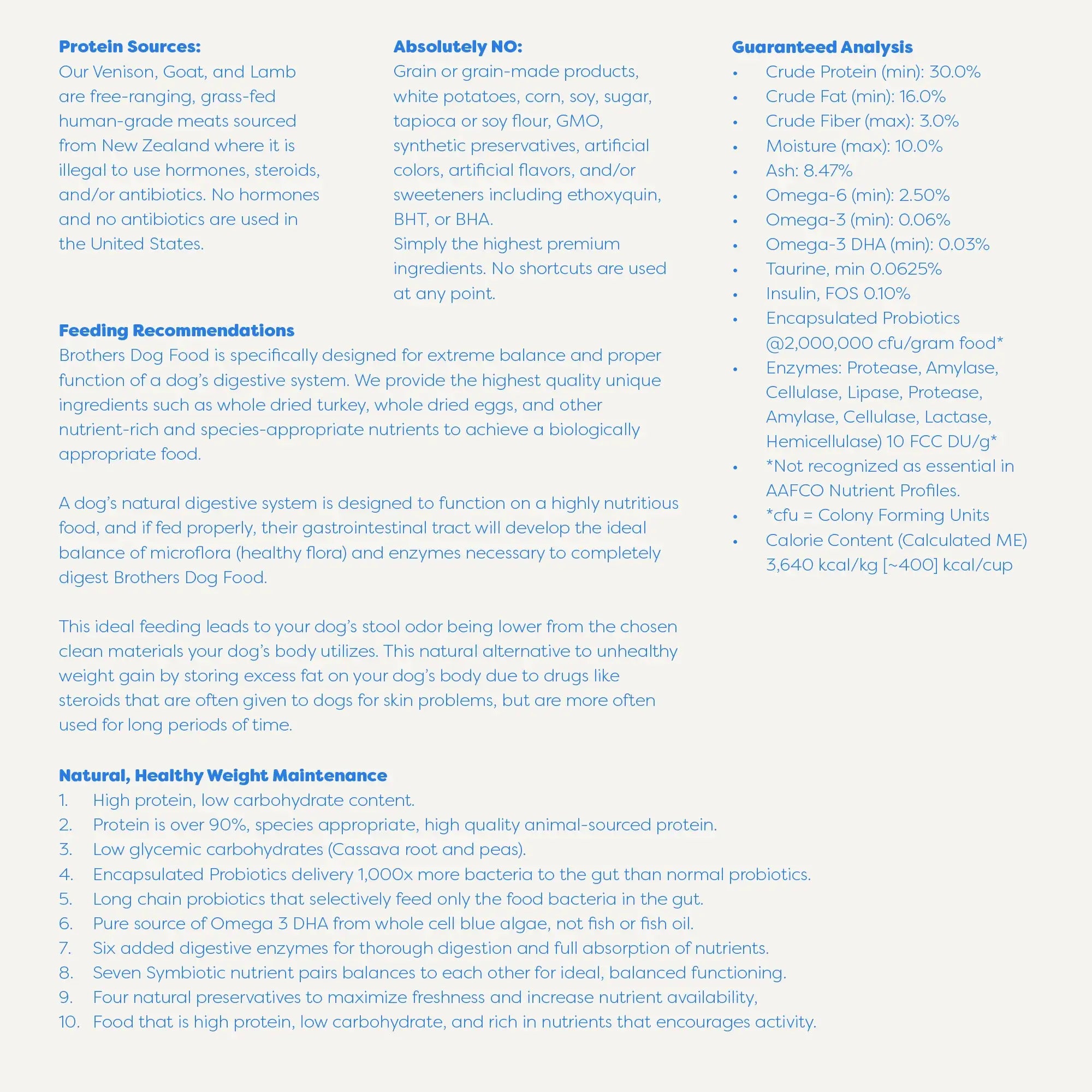 Venison & Egg Dog Food