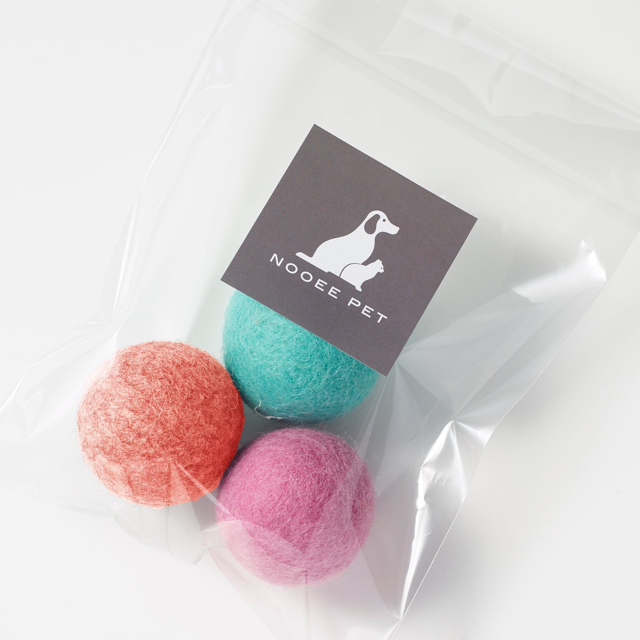 Nooee Pet Wool Toy Ball Set (4 cm)
