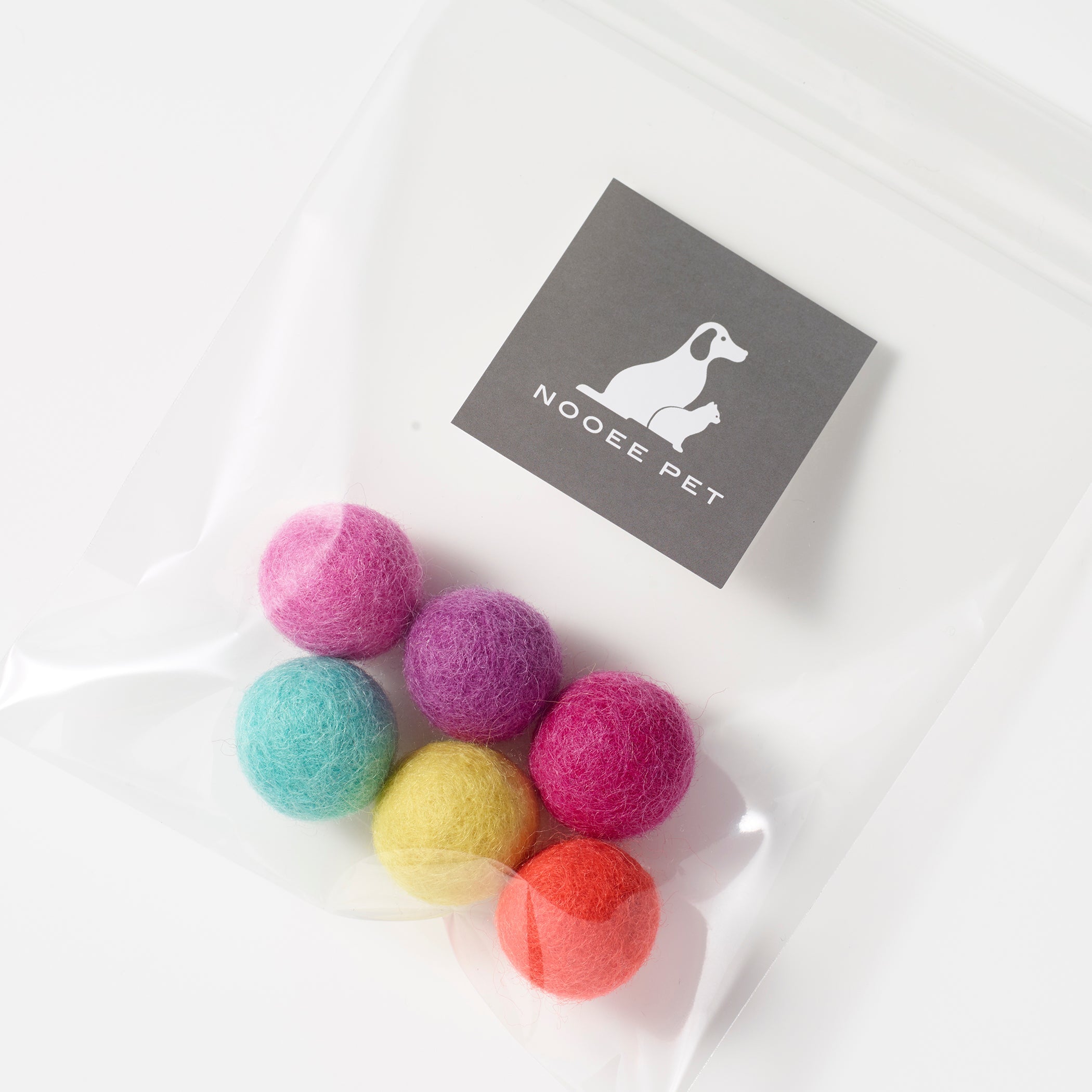 Nooee Pet Wool Toy Ball Set (2 cm)