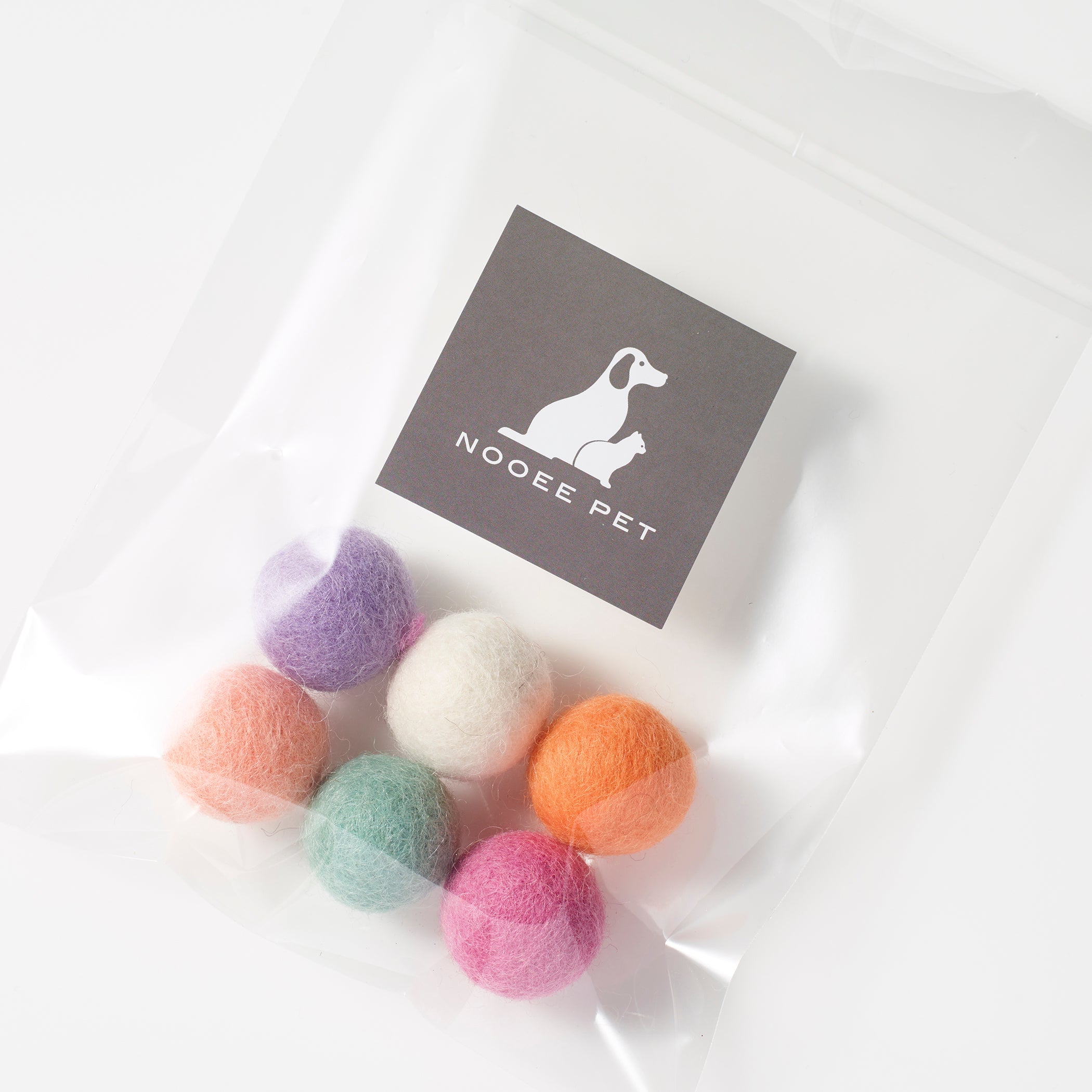 Nooee Pet Wool Toy Ball Set (2 cm)