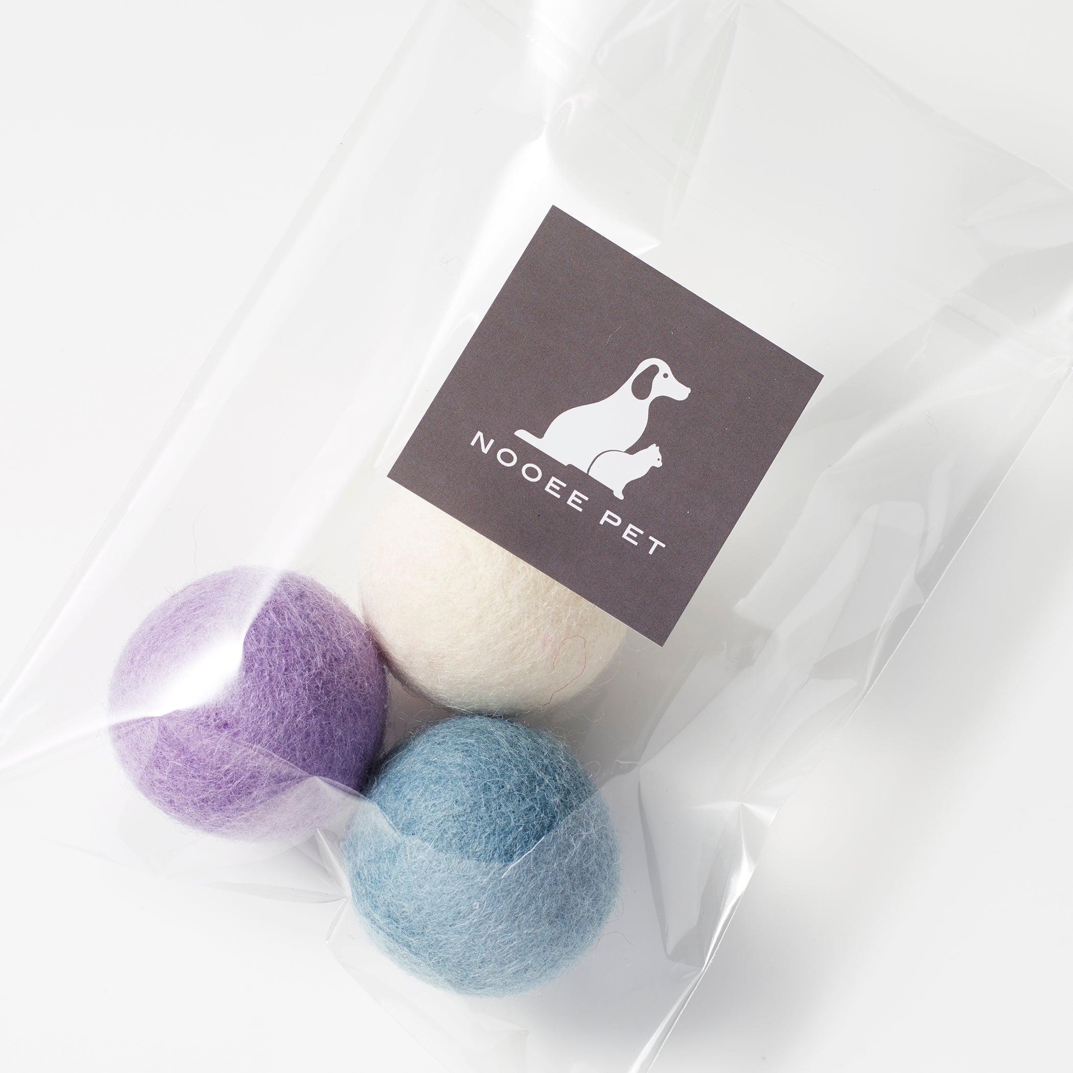 Nooee Pet Wool Toy Ball Set (4 cm)