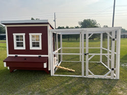 Wooden 8 Ft. Chicken Run (8’W X 8’L X 6’3”H)