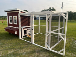 Wooden 8 Ft. Chicken Run (8’W X 8’L X 6’3”H)