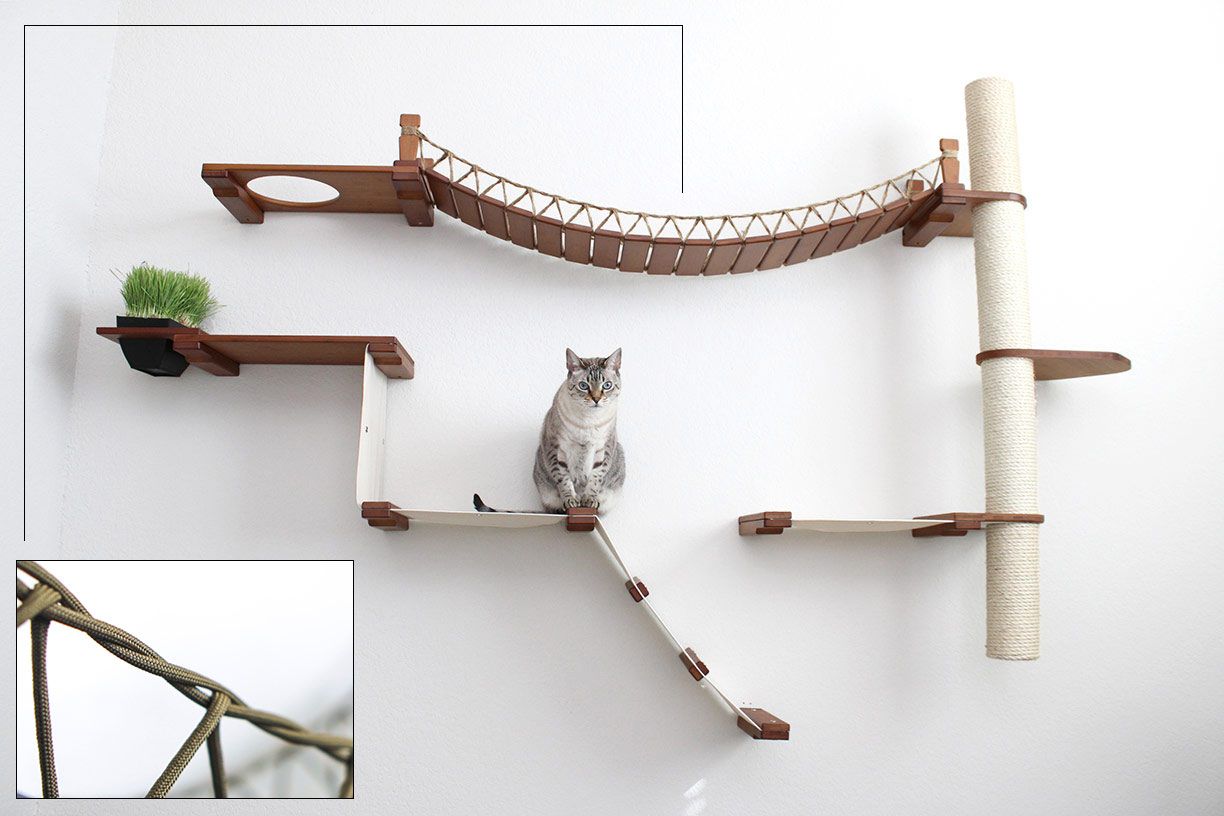 The Expedition - Cat Jungle Gym Wall System
