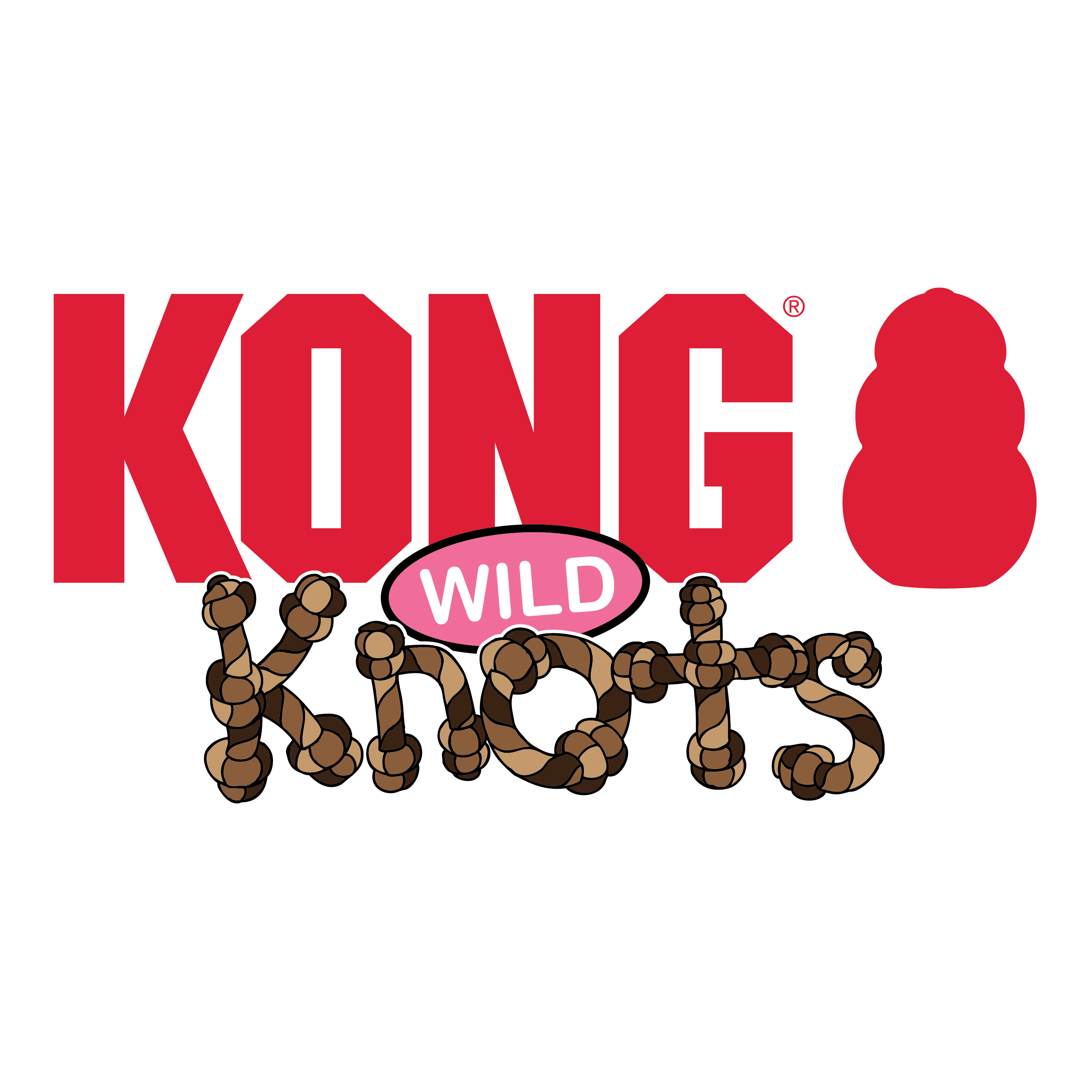 Kong Wild Knots Tiger Small/Medium