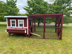 Wooden 8 Ft. Chicken Run (8’W X 8’L X 6’3”H)