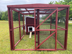 Wooden 8 Ft. Chicken Run (8’W X 8’L X 6’3”H)