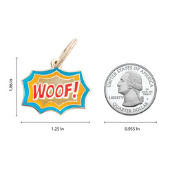 Woof! Pet ID Tag