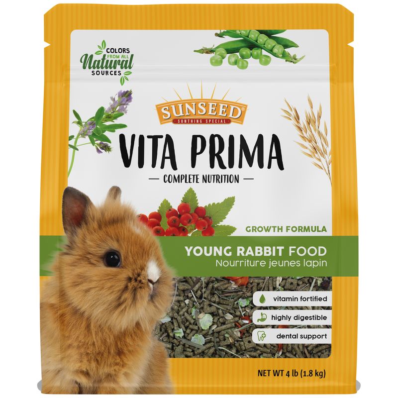 4lb Sunseed Vita Prima Young Rabbit Food