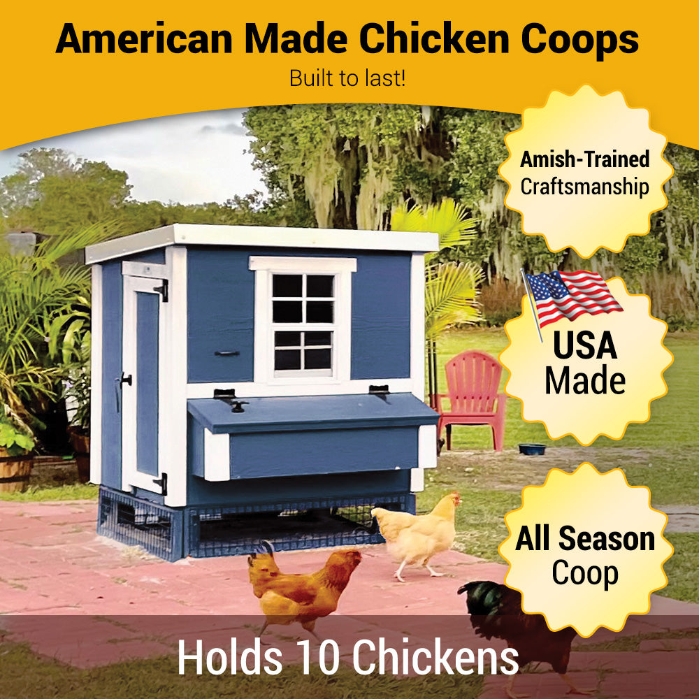 Medium Chicken Coop - Up to 10 Chickens