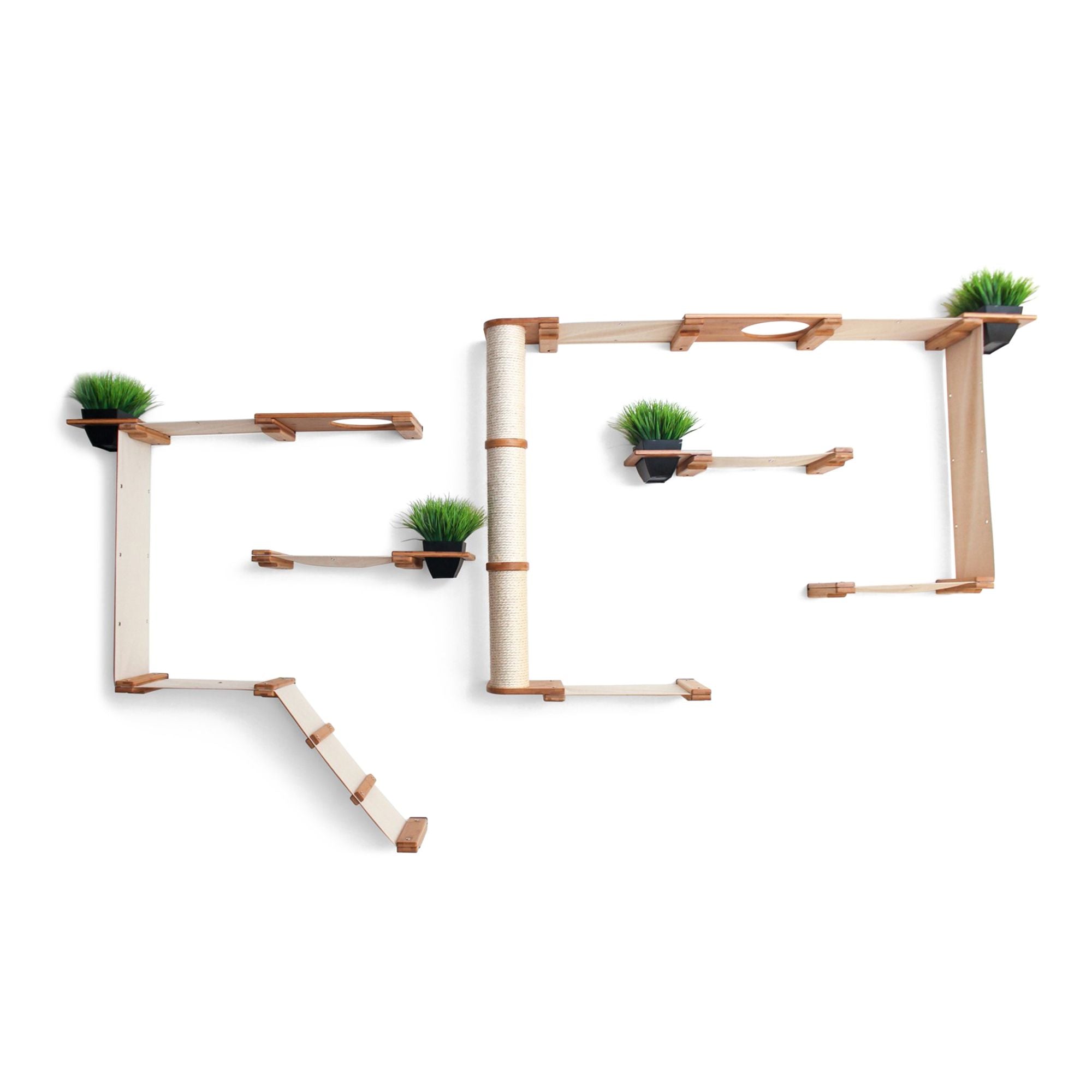 The Gardens - Modern Cat Tree with Plants