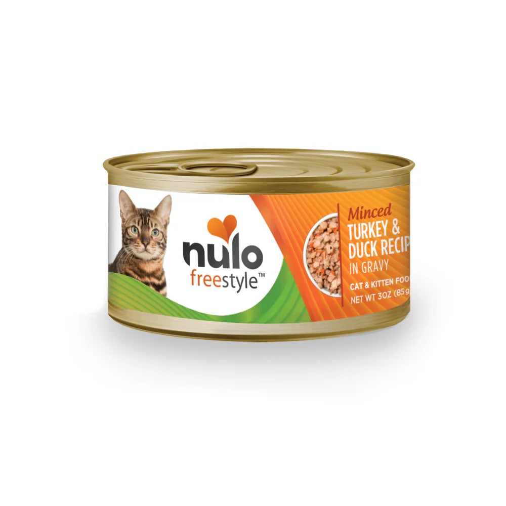 Nulo Minced Turkey & Duck Grain Free Cat Food (3oz)