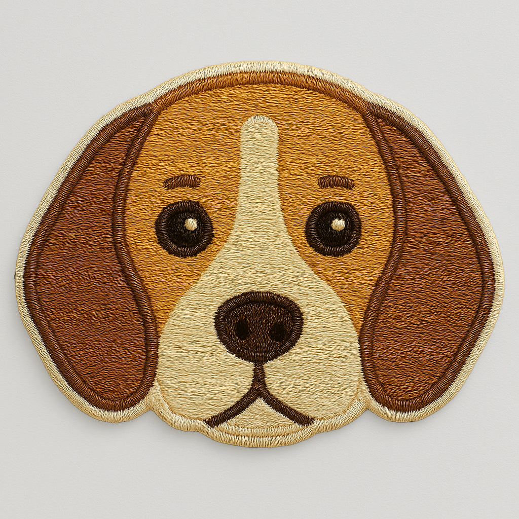 Nooee Pet Dog & Cat Face Patch – Decorative Self-Adhesive Patch (Choose Your Breed)