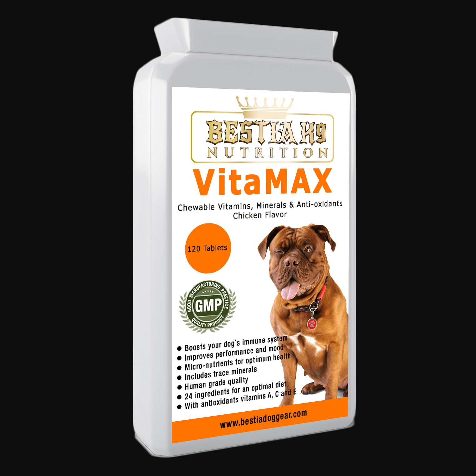 Bestia K9 Nutrition VitaMAX tablets