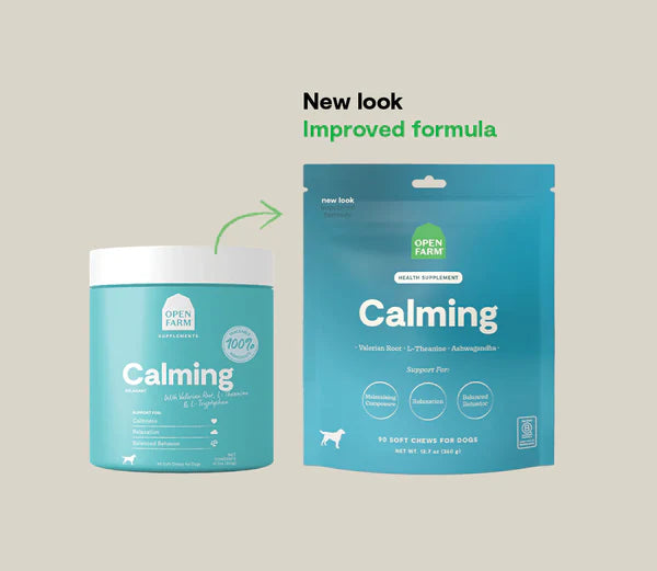 Open Farm Dog Calming Health Supplement Chews (12.5oz)