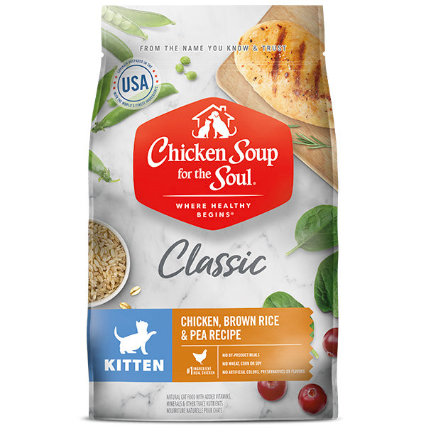 Chicken Soup Adult Chicken, Brown Rice and Pea Cat Food (4.5lb)