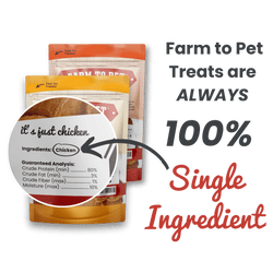 Farm To Pet Chicken & Turkey Dog Treat Bundles