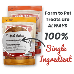 Farm To Pet Chicken & Turkey Dog Treat Bundles