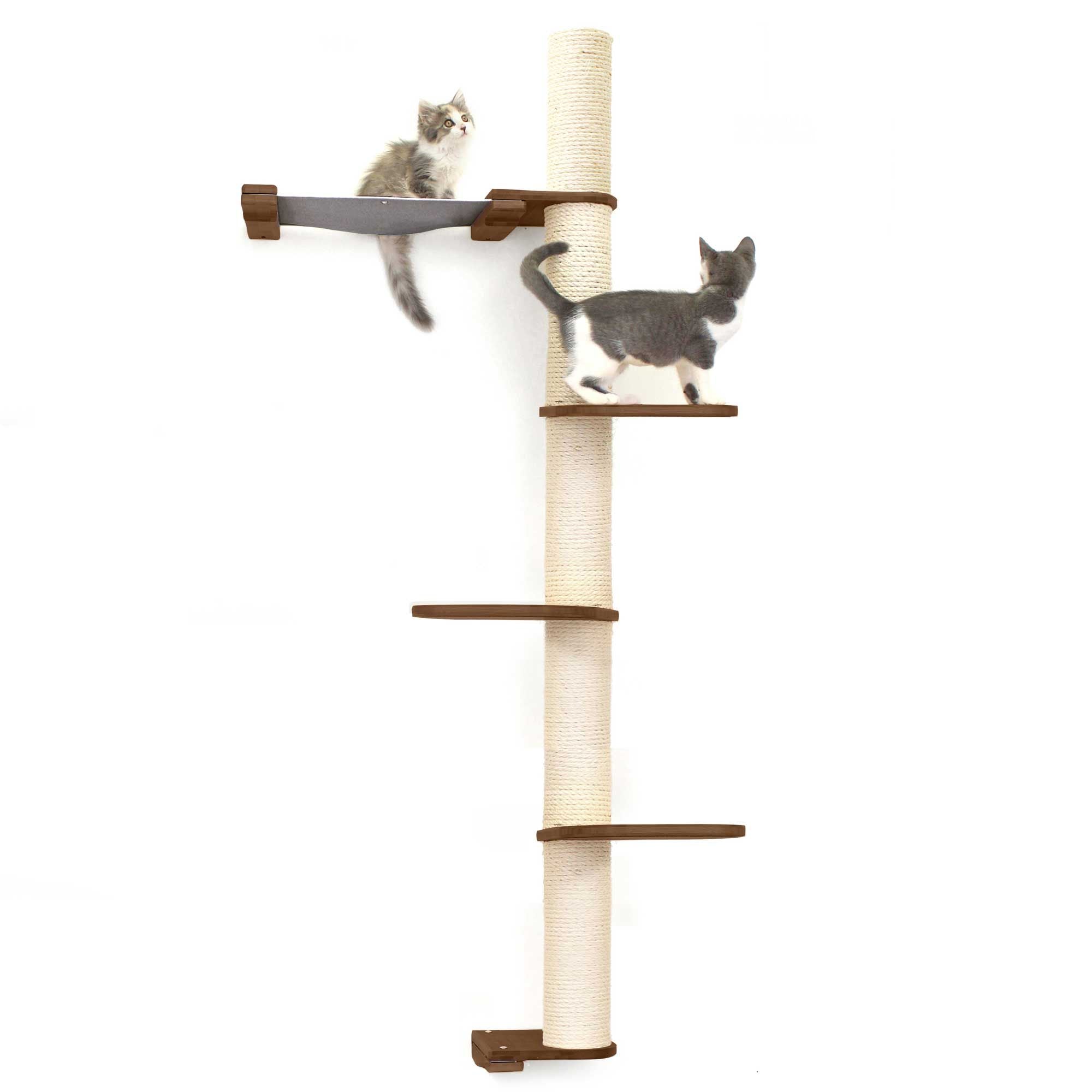 The Crow's Nest - A Wall Cat Scratcher with Hammock