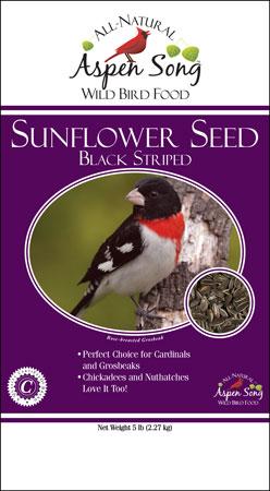 Aspen Song Black Stripe Sunflower (5lb)