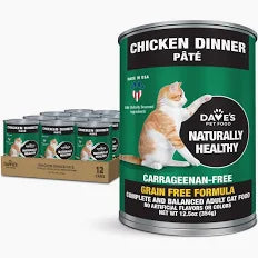 Daves Cat Naturally Healthy Grain Free Chicken In Gravy (13.2oz)