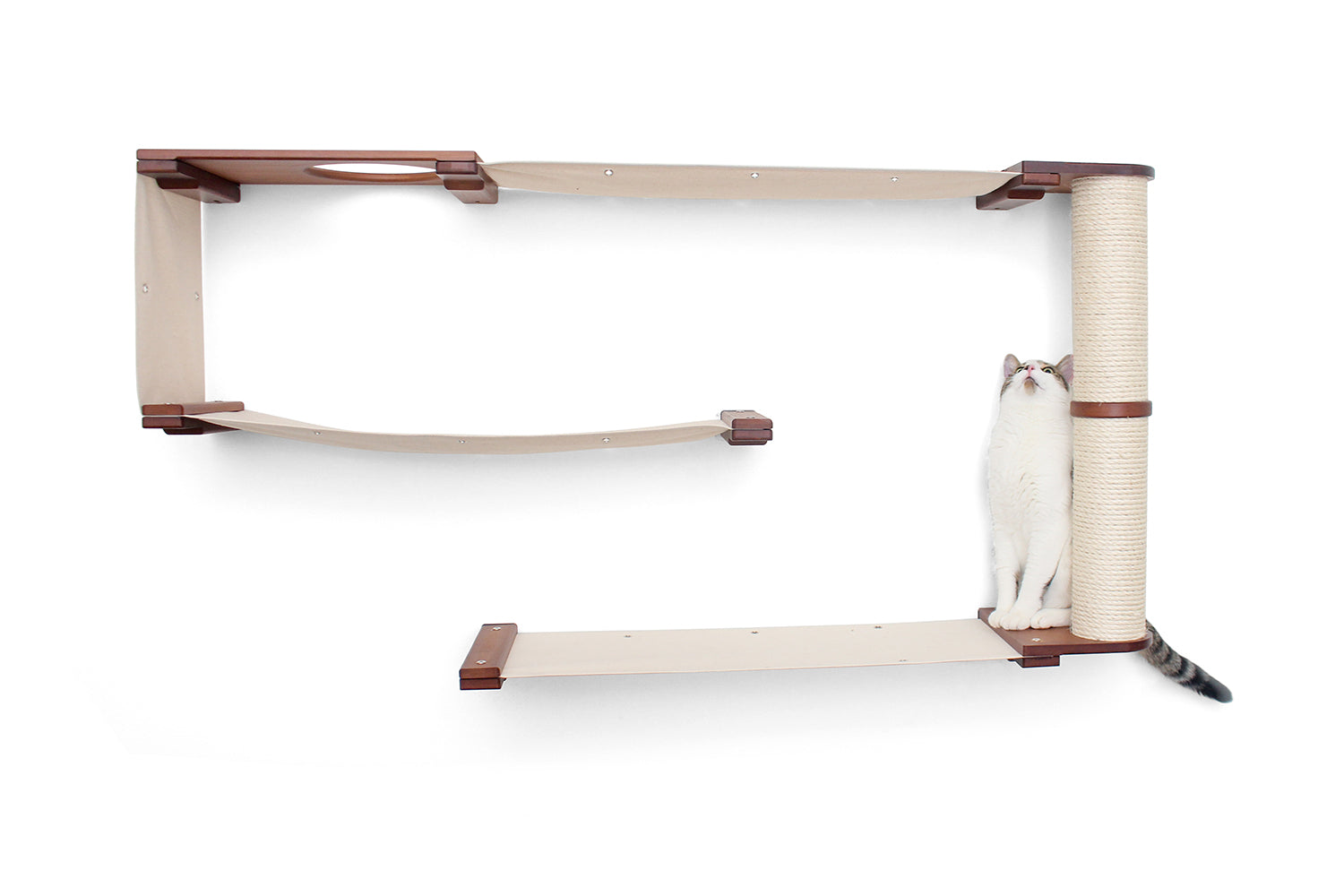 Cat Maze Wall - 3 Tier Cat Tree