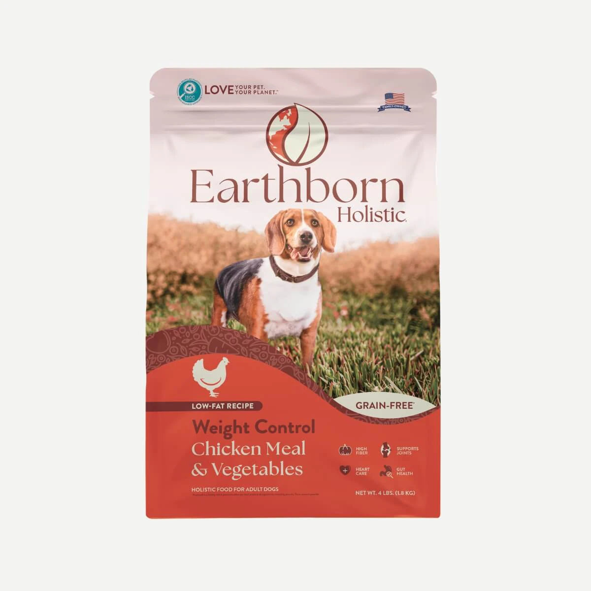 Earthborn Grain Free Weight Control Dry Dog Food (12.5lb)