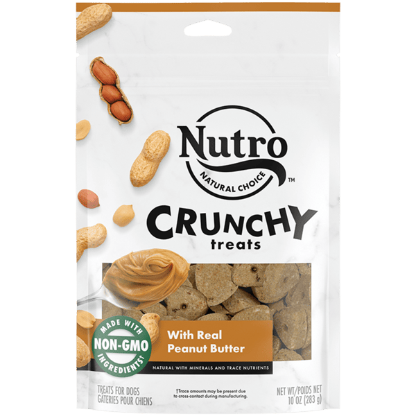 Nutro Crunchy Treats Peanut Butter Dog Treats (10oz)
