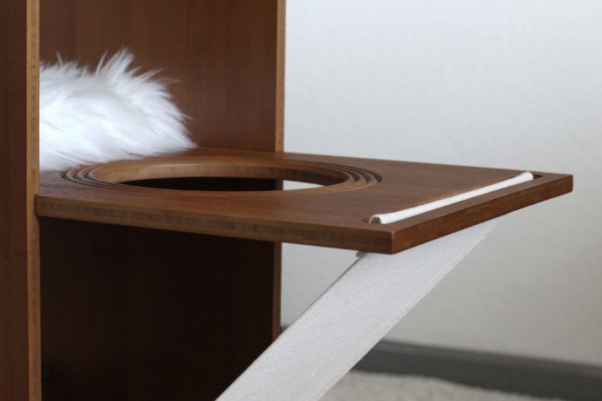 The Overlook - Sturdy - Bamboo Cat Tree