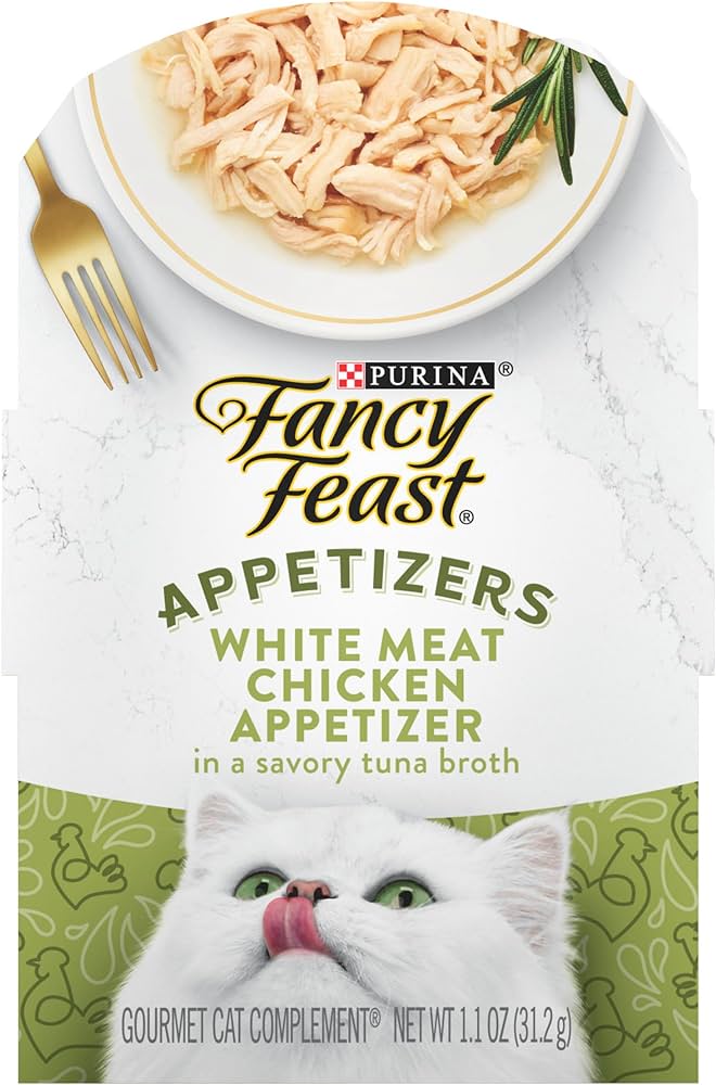 1.1 盎司 Fancy Feast 开胃白鸡湿猫粮