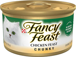 Fancy Feast Chicken Chunky Wet Cat Food (3oz)