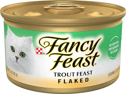 Fancy Feast Flaked Trout Wet Cat Food (3oz)