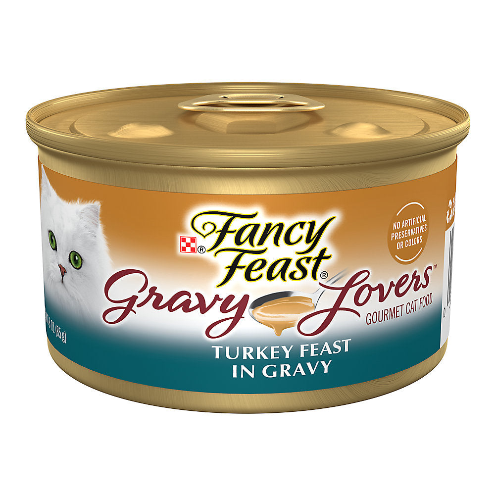 Fancy Feast Gravy Lovers Turkey Wet Cat Food (3oz)